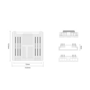 สายรัดไฟ LED แบบ USB เชื่อมเร็วขั้วต่อแบบหนีบ LED 4PIN 2PIN 3PIN ได้อย่างรวดเร็ว - Product Image 1