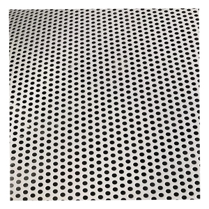 Materiale da costruzione in acciaio zincato foglio di schermo pannello perforato per la decorazione - Product Image 1