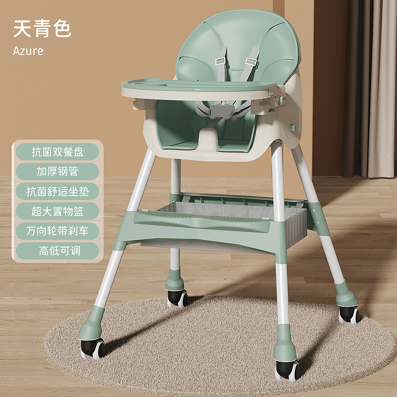 Silla de comedor Barbie-edición de lujo turquesa