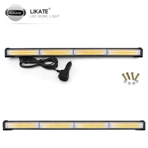 แถบไฟกระพริบแจ้งเตือน lkt 72W 12V 24V ไฟแฟลชสำหรับรถยนต์ไฟจราจร - Product Image 1