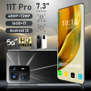Telefone celular desbloqueado, 7300mah bateria 16gb + 1t dual sim 4g