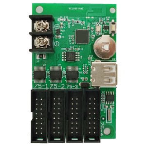 RHX-Q2 Wi-Fi движущийся знак текстовый контроллер карты RHX8-32W320 светодиодной двойной RGB дисплей доска для торгового центра - Product Image 6