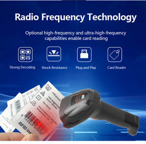 Lonvill tần số vô tuyến công nghệ <span class=keywords><strong>RFID</strong></span> Đầu đọc thẻ mạng không dây cổng PoE cung cấp điện cầm tay máy quét mã vạch - Product Image 2