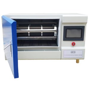 Pantalla táctil Pequeño probador de intemperie UV Tipo de escritorio Máquina de prueba de envejecimiento UV Cámara de prueba de envejecimiento UV - Product Image 2