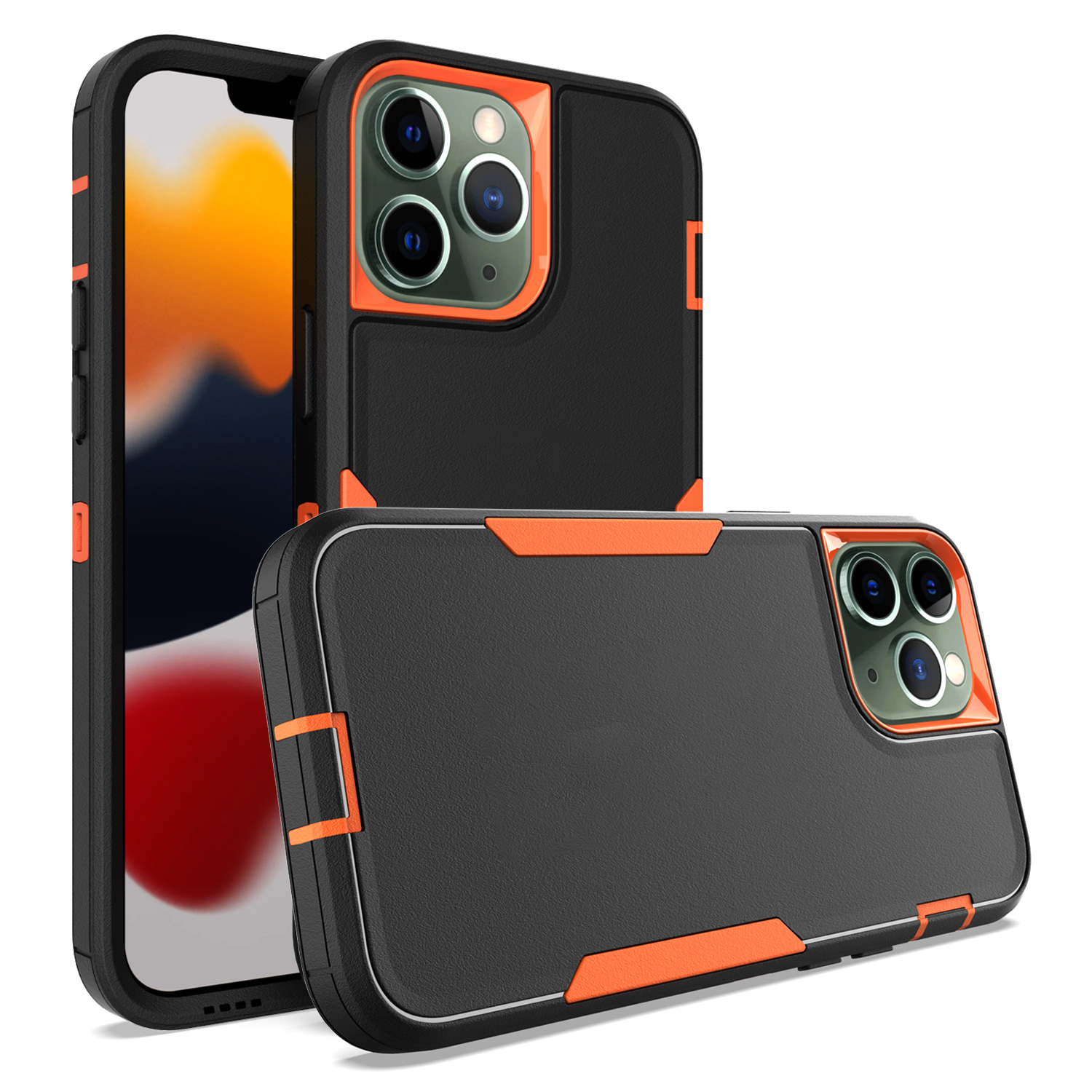 Noir + Orange