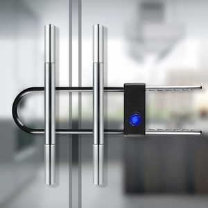 <strong>WiFi</strong> Smart Bike Lock with Mobilephone <strong>QR</strong> <strong>Code</strong> <strong>Scan</strong> Public Cycling Wood Door Cloud Data Storage Option - Product Image 4