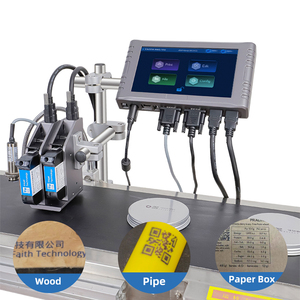 プラスチック製600dpi製造日用全自動オンラインインクジェットコーディング機多言語表示 - Product Image 1