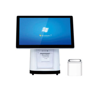 15.6 inç dokunmatik ekran masaüstü All in One PC Windows bilgisayar için yazarkasa POS Caisse Enregistreur - Product Image 2