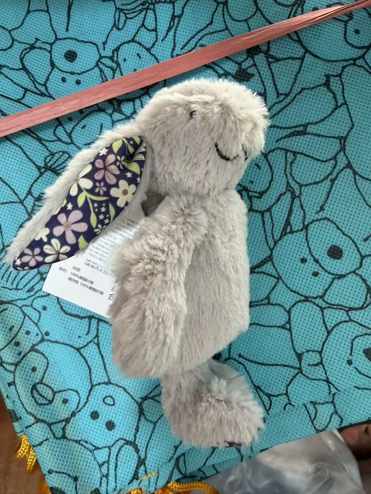 jc big gray rabbit,Free dust bag with every order