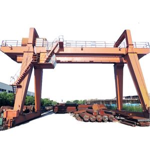 מפעל מחסן ימי gantry מנופים 25t 30t עם אחת כפול קורת