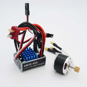 <strong>RC</strong> Outrunner 2322 Brushless Motor W/ AM32 45A ESC 2-3S Combo for <strong>RC</strong> Car MN82 MN99S MN168 MN78 Crawler Off Road <strong>RC</strong> Upgrade Kit - Product Image 1