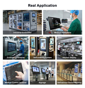 Panel de pantalla táctil HMI de 10,4 ", Monitor Industrial integrado, ordenador Industrial, quiosco de pantalla táctil a prueba de agua, Tablet PC Al-in-One
