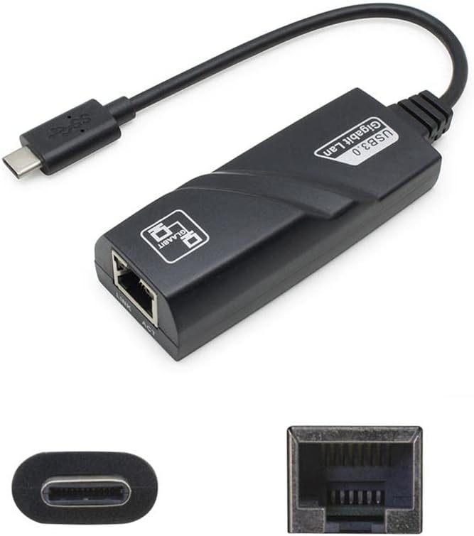 Gigabit tipo C negro