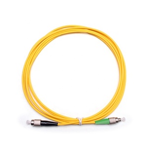 Cable de conexión de fibra óptica Simplex Pigtail FC APC a FC UPC Modo único 1M 3M 2,0 3,0mm 9/125um G652D PVC LSZH para equipos - Product Image 1