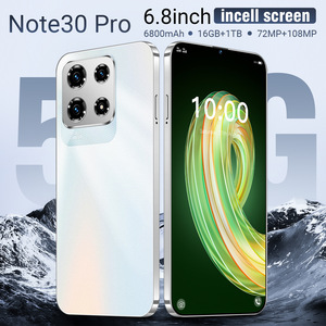 Çok fonksiyonlu moda SmartphoneNote30 + Smartphone 5g 7.3 inç Android 12.0 akıllı telefon çift Sim yüz hücresel kilidini - Product Image 5