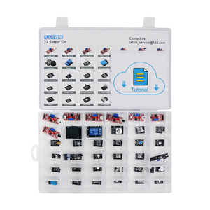 Mcu Education User For Arduino starter fai da te Raspberry Pi Mega2560 per Uno R3 37 In 1 Set di schede per modulo sensore Kit