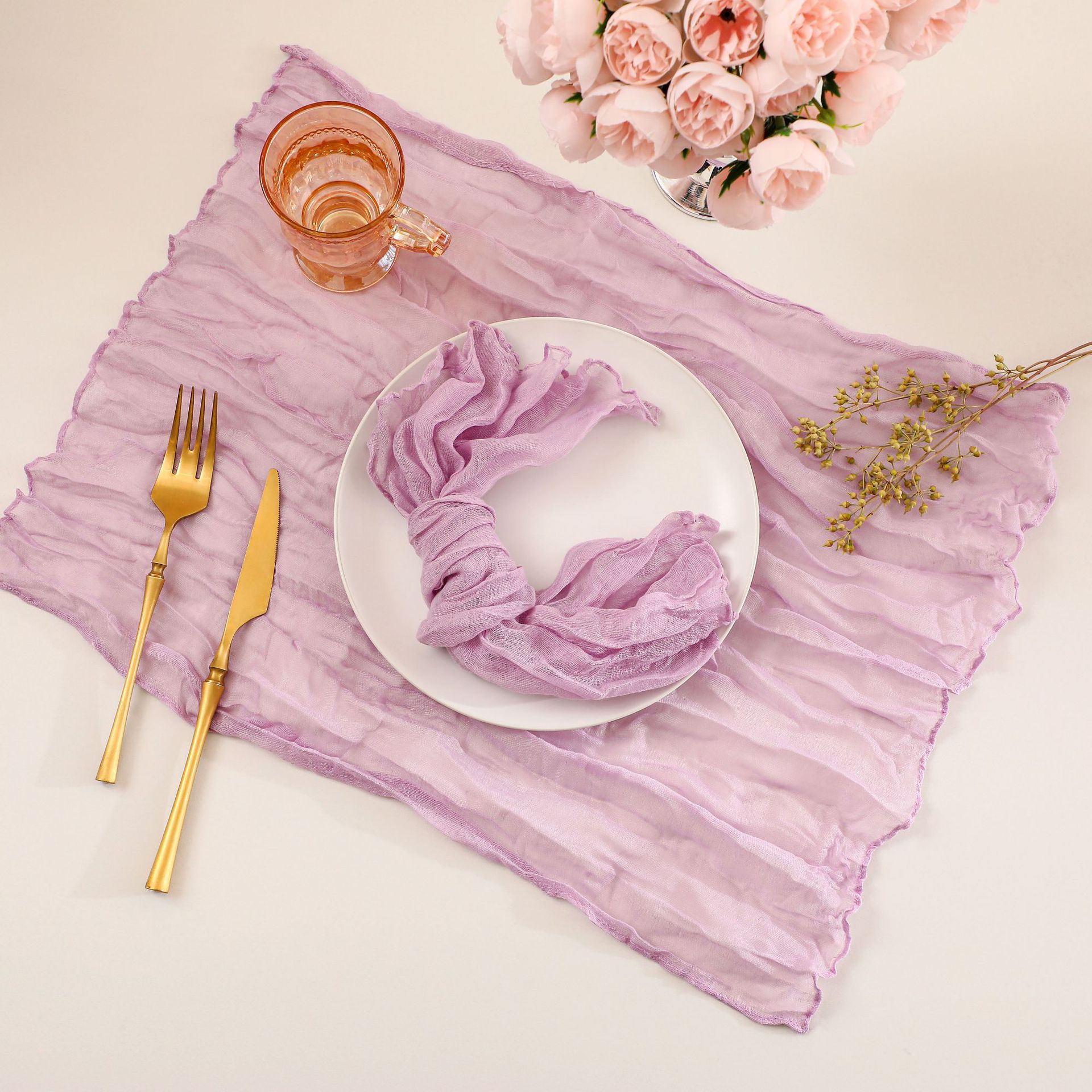 Napkins-light purple no 11