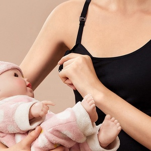 Váy bầu mùa hè kiểu dây spaghetti, váy cho con bú, váy ngủ bầu không tay, hàng có sẵn - Product Image 6