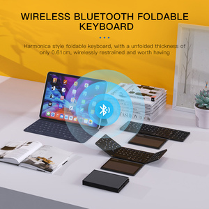 Teclado táctil plegable Teclado recargable inalámbrico plegable portátil para IOS Android Windows Smartphone Tablet - Product Image 6
