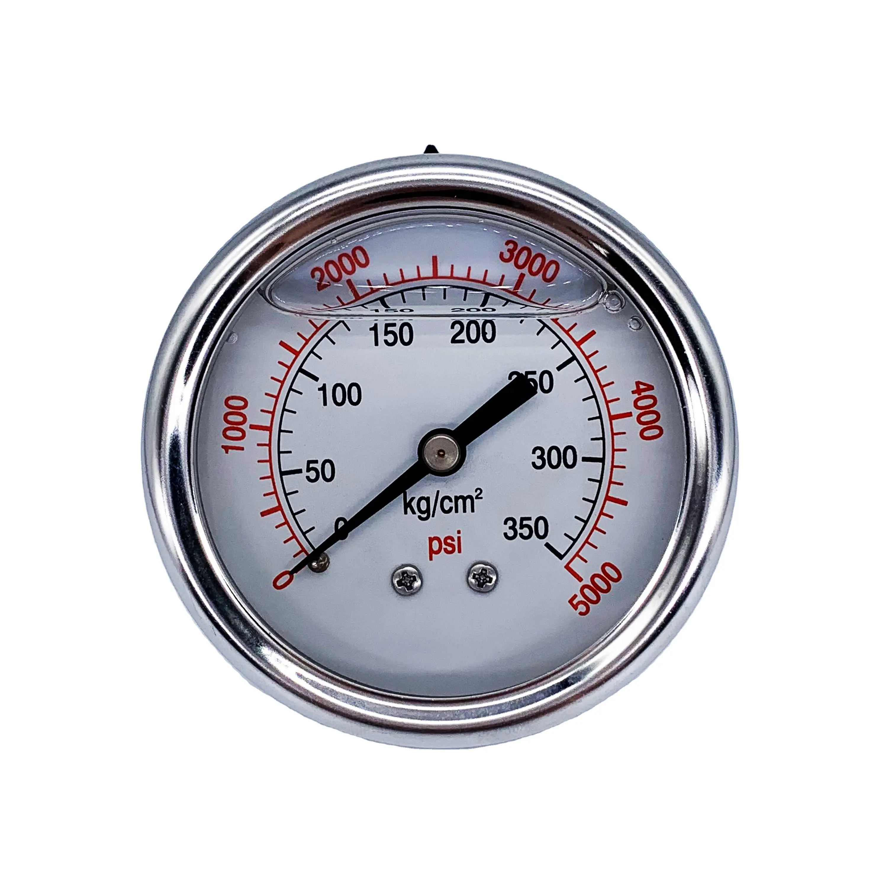 Cleaning machine pressure gauge hydraulic pressure gauge manometer Steel Pressure Gauge