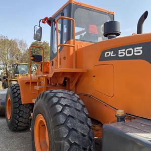Coréia Original Usado Carregadores Frontais DOOSAN DL505 Roda Balde Caminhão De Carga e Descarga 5ton DOOSAN Machinery
