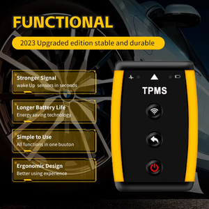 Sensore programmabile universale TPMS per tutti i veicoli personalizzabile sistema di monitoraggio della pressione dei pneumatici con APP