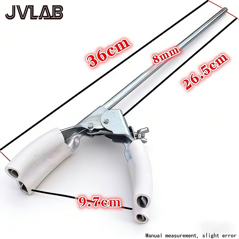 16 Galvanized rubber-covered 4-claw clamp L