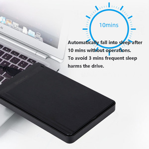 2.5インチSATAHDD SSD5Gbps用のSATA-USB3.0ハードドライブエンクロージャーUSAPをサポート - Product Image 5