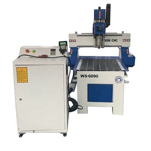 Mini 3D <strong>CNC</strong> <strong>Router</strong> 600x900mm 3 Axis Woodworking Machine with Motor and Gearbox <strong>Controlled</strong> by <strong>DSP</strong> System for Wood Carving - Product Image 3