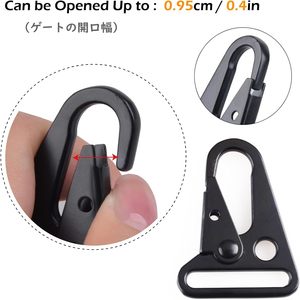 Kim loại Snap móc với mở rộng dây đeo Clip thích hợp cho Paracord ba lô, ngoài trời và công nghiệp sử dụng - Product Image 3