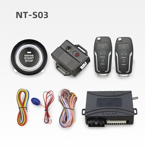 NT-S03 <strong>Push</strong> <strong>Button</strong> <strong>Start</strong> Stop System Remote Engine <strong>Start</strong> Easily <strong>Install</strong> PKE Car Alarm System - Product Image 1