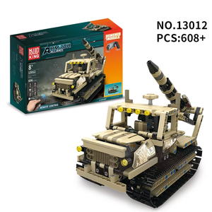 ถังยิงจรวด13012สำหรับเด็กแทงค์ทหารของเล่นพลาสติกเพื่อสร้าง3D - Product Image 5