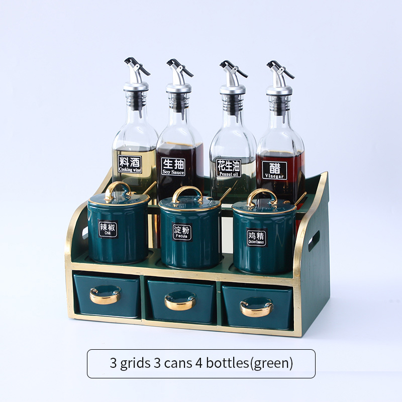 3กริด3กระป๋อง4ขวด (สีเขียว)