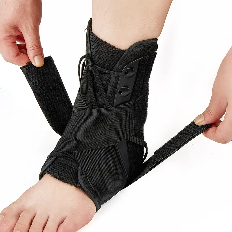 Deportes alivio del dolor esguince fractura estabilizador correa de protección pies soporte protector de tobillo