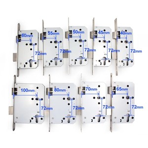 Chất lượng cao tiêu chuẩn Châu Âu 1-Turn Door Lock Key mở khóa chống trộm chức năng an ninh thoát chốt chết ISO CE CCC a72ze 70 mét - Product Image 3