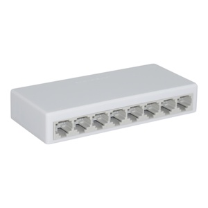 Conecte varios dispositivos de red Conmutador LAN pequeño con 8 puertos RJ45 de velocidad de datos de 10/100Mbps para red Ethernet - Product Image 4