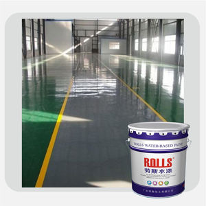 环氧树脂地坪漆工厂定制彩色水性耐磨防滑高光地坪漆 - Product Image 4