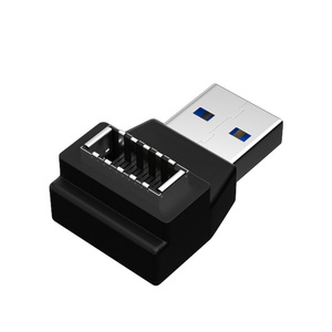 USB3.1Type C ชายไปยัง Type-E หญิง USB ไปยังอะแดปเตอร์อีเธอร์เน็ต Type-E - Product Image 4