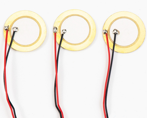 ISSR 35mm Brass Material Piezo Buzzer Disc Plate for Guitar Vibration <strong>Sensor</strong> <strong>Arduino</strong> PZT Disks Ceramic Piezoelectric Element - Product Image 2