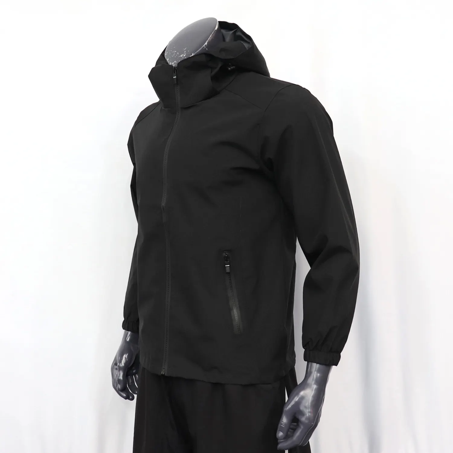 Akilex Custom Design alta qualità Low MOQ tuta da Jogging giacca a vento in Nylon riflettente impermeabile da uomo