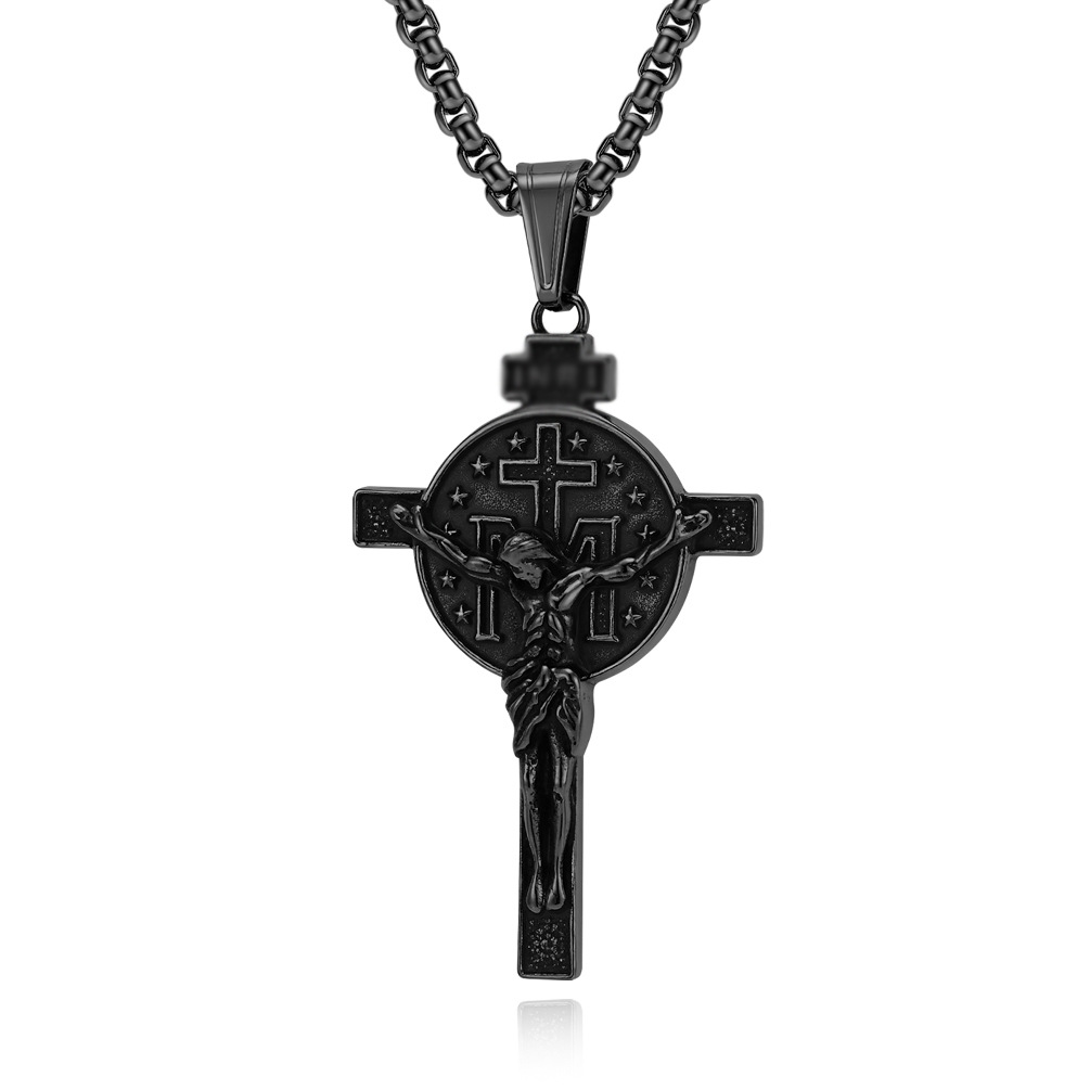 Cadena negra PL001 3*60cm