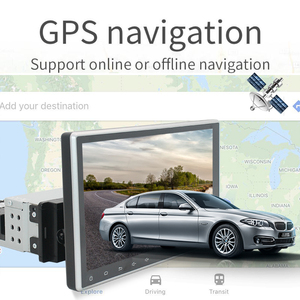 Car Play Universal 1Din Auto Multimedia Player 10.1 "Touchscreen Autoradio Stereo Video GPS WiFi Autoradio Android Video Player - Product Image 2