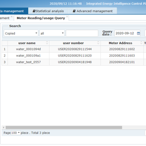 Plataforma de control de medición inteligente para medidor de agua Plataforma de gestión inteligente Plataforma de gestión de datos - Product Image 1