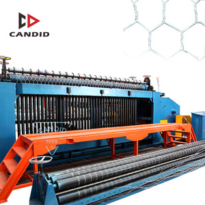 CANDID <strong>Hexagonal</strong> <strong>Wire</strong> Knitting <strong>Netting</strong> Gabion Box Mesh Making <strong>Machine</strong>