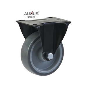 AUGUS Wholesale <strong>manufacturer</strong> <strong>wheels</strong> <strong>removable</strong> swivel industrial TPR <strong>caster</strong> <strong>wheel</strong> AUGUS <strong>caster</strong>