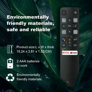 Wholesale New RC802V Universal <strong>Remote</strong> Control for TCL Android Smart TV YouTube Home Use Voice <strong>Remote</strong> Control Replacement