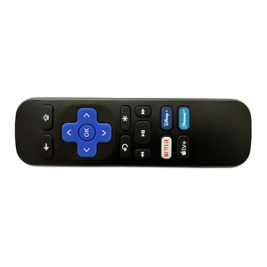 Roku Express HDストリーミングデバイス用ユニバーサル赤外線リモコン新しいプラスチックリモコン固定コード付き - Product Image 4