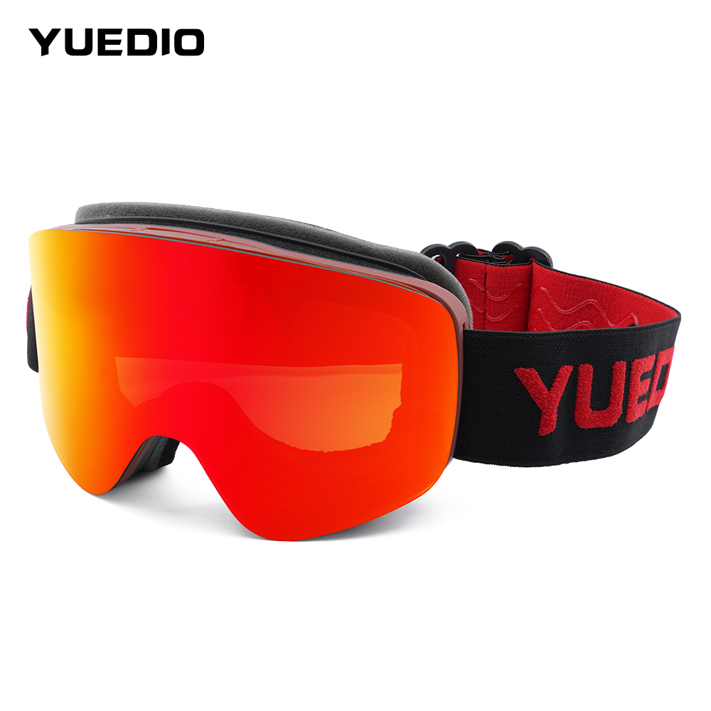 Monture noire + verre Revo rouge antibuée