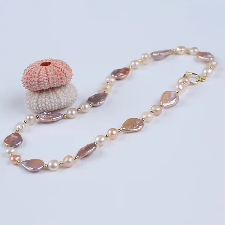 purple necklace