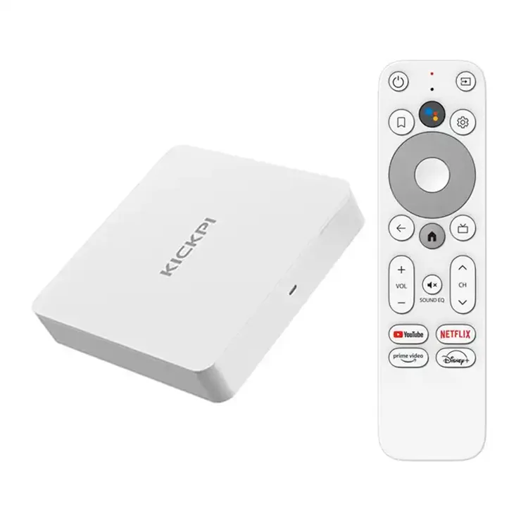 2024 nuovo KICKPI KP1 Google Certified Net-flix 4K Smart TV Box Android 11 S905Y4 Media Player 2GB 32GB AV 5G Wifi BT5 Set Top Box